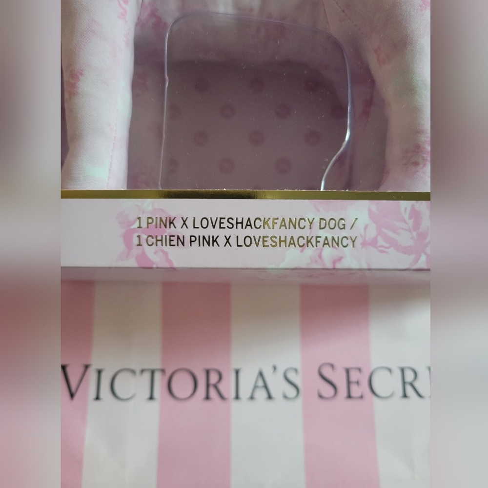 VS PINK X LOVE SHACK FANCY COLLAB LIMITED EDITION PLUSH DOG - Picture 5 of 10